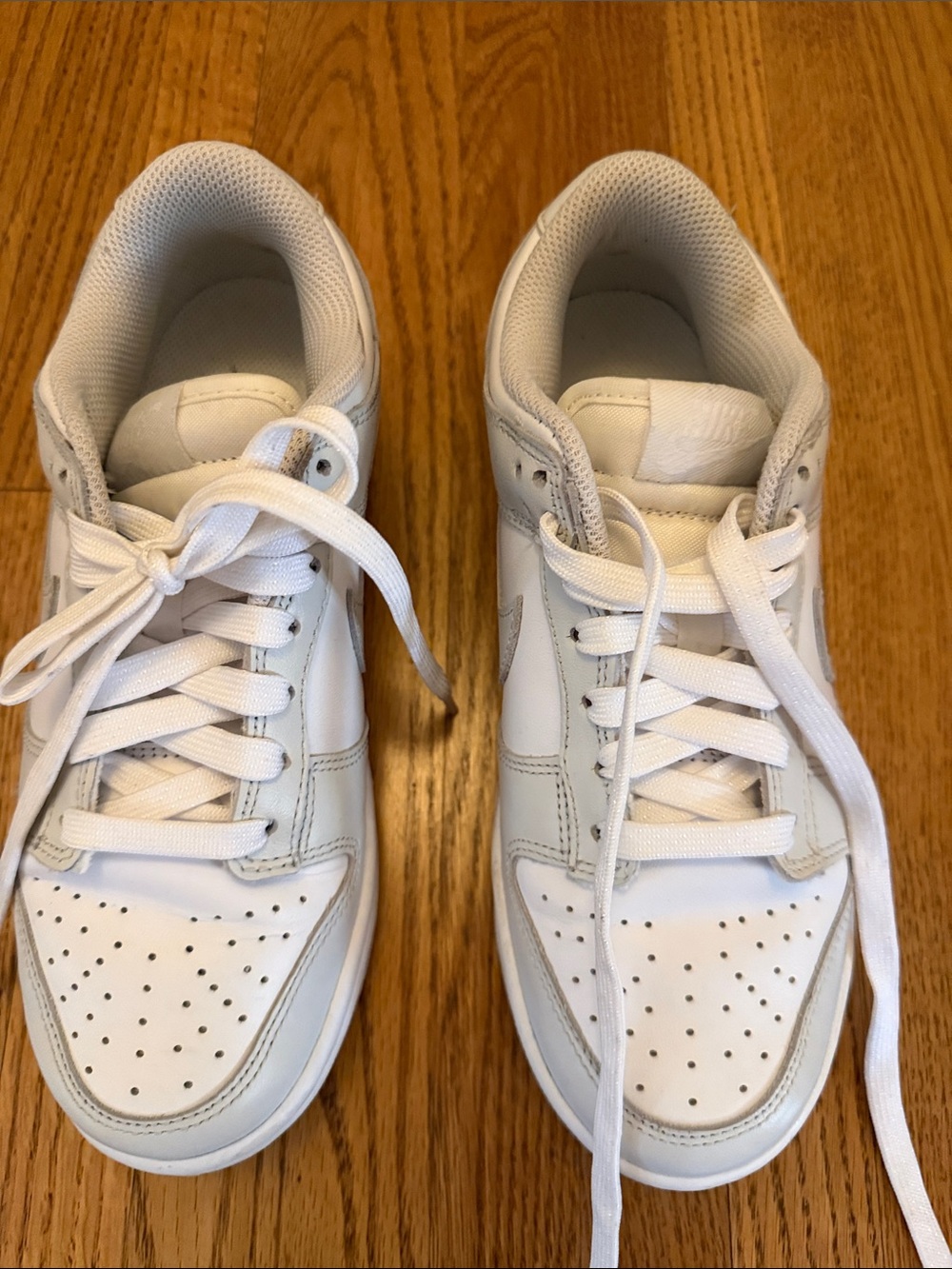 Nike Proton Dust White Leather Women's Low-Top Sneakers